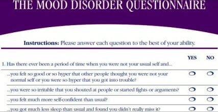 mood disorder test